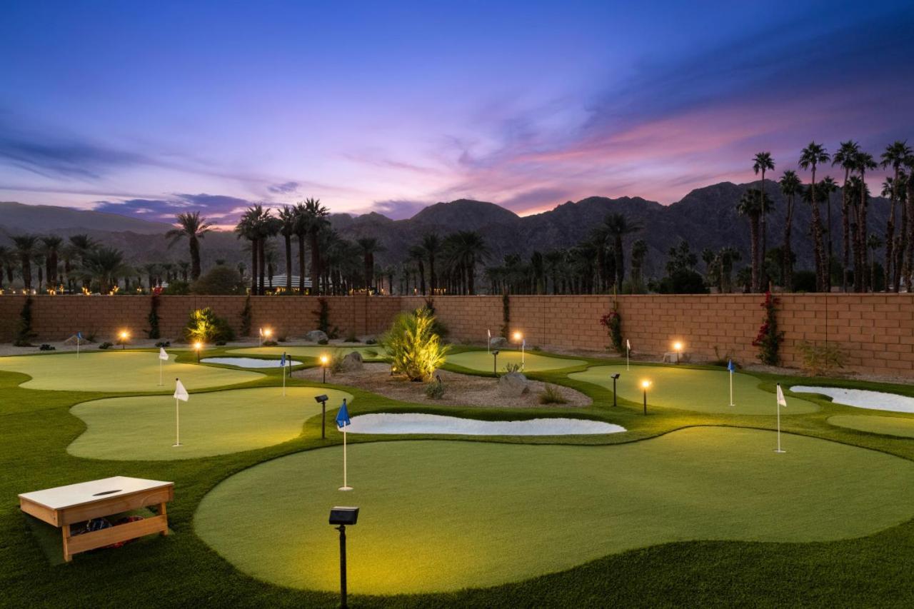 Golfers Dream Home Pool And Spa At Pga West Signature Putting Green Course La Quinta Exterior photo
